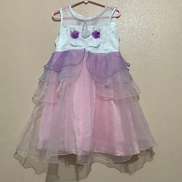 Blueberi Boulevard Unicorn Birthday Party Dress Pastel 5 - Picture 2 of 9